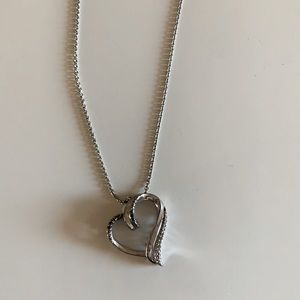 Sterling Silver Heart Necklace